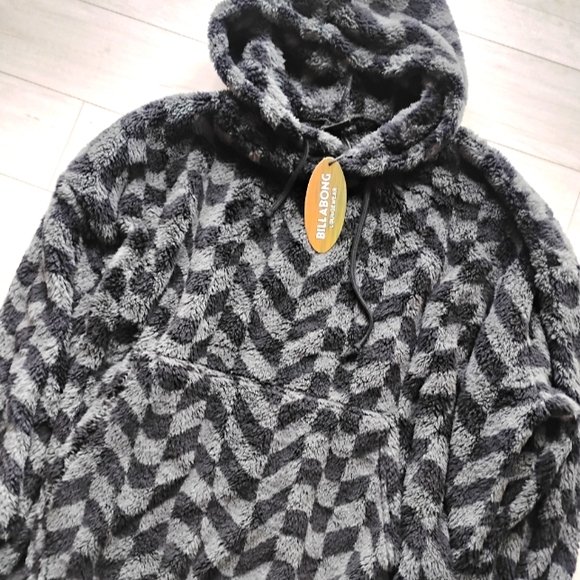 BILLABONG NEW Oversized Sherpa Blanket Hoodie - Picture 1 of 8